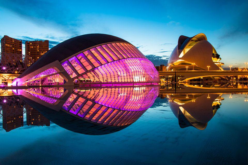 The City of Arts and Sciences in Valencia