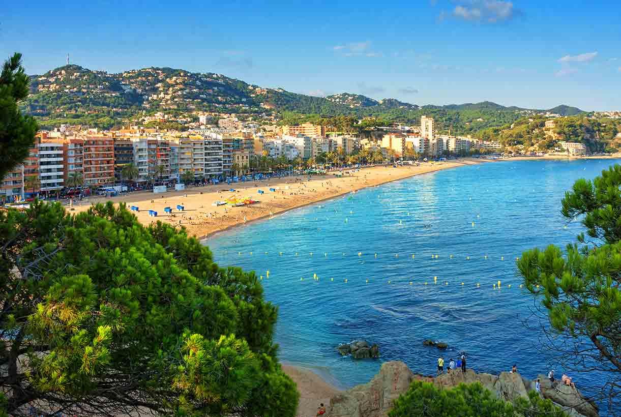 Lloret de Mar in Costa Brava