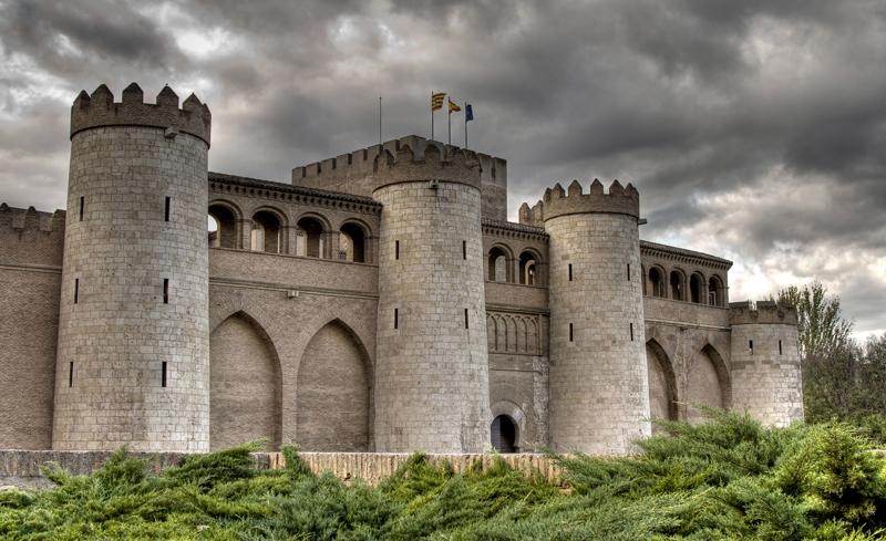 The Aljaferia Palace in Zaragoza