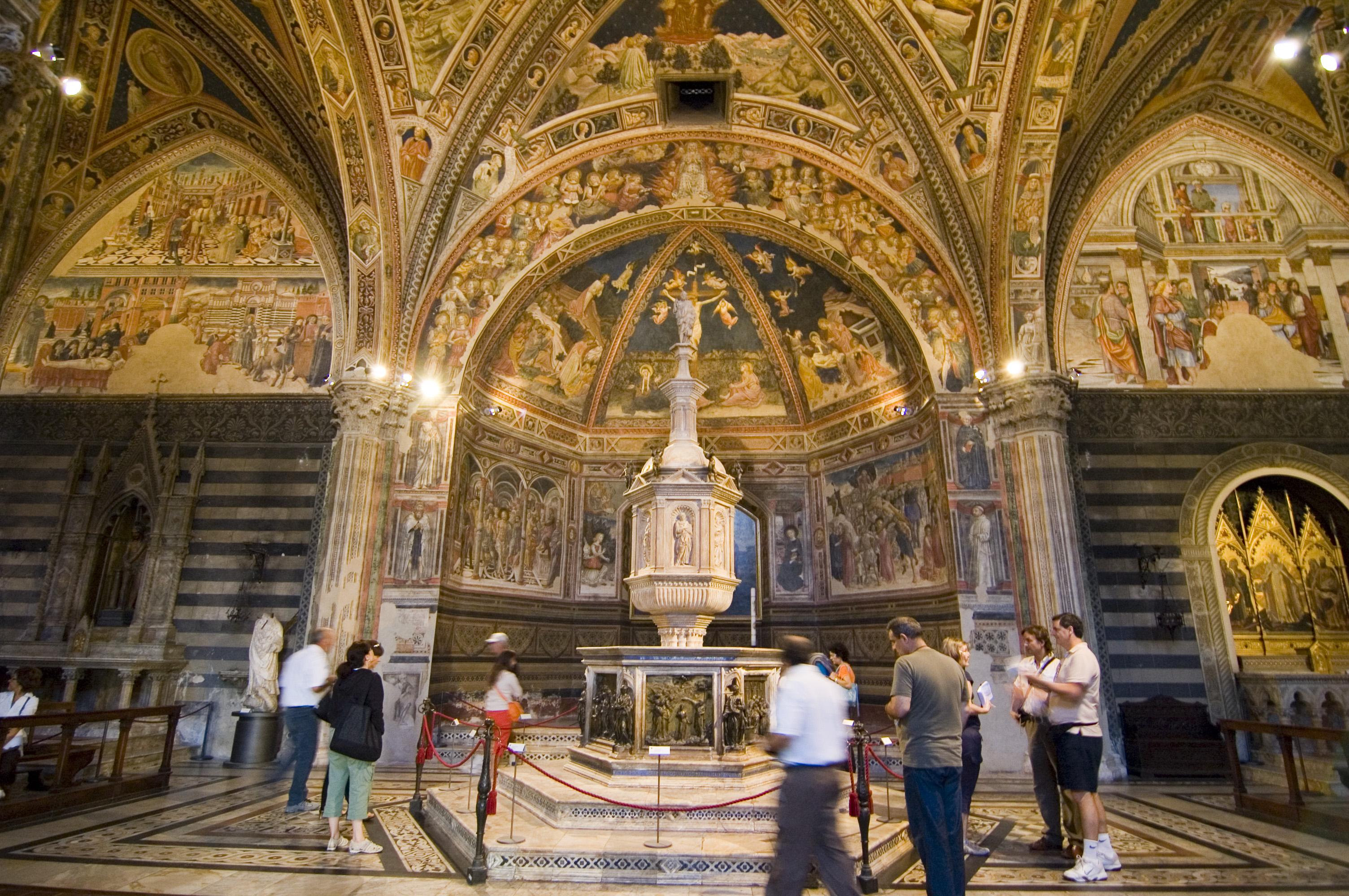 The Baptistery of Siena
