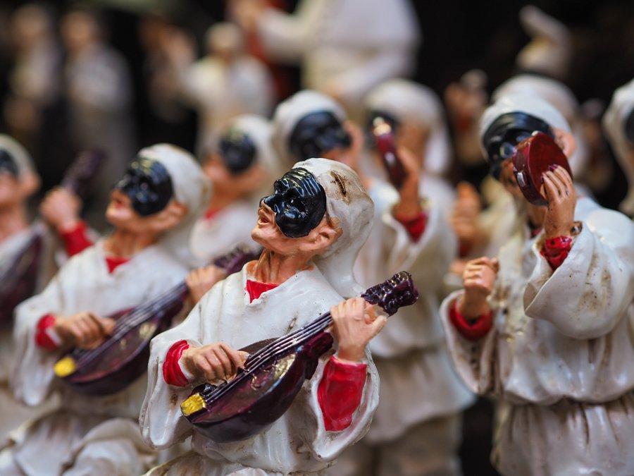 San Gregorio Armeno in Naples, the Street of Nativities